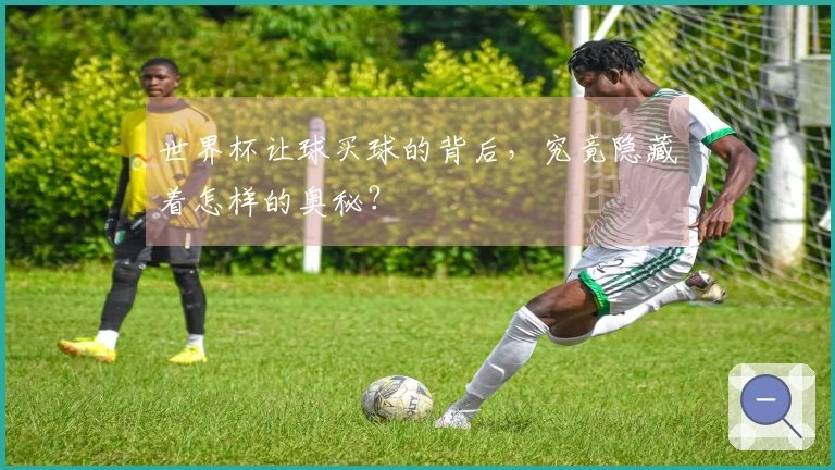 世界杯让球买球的背后，究竟隐藏着怎样的奥秘？